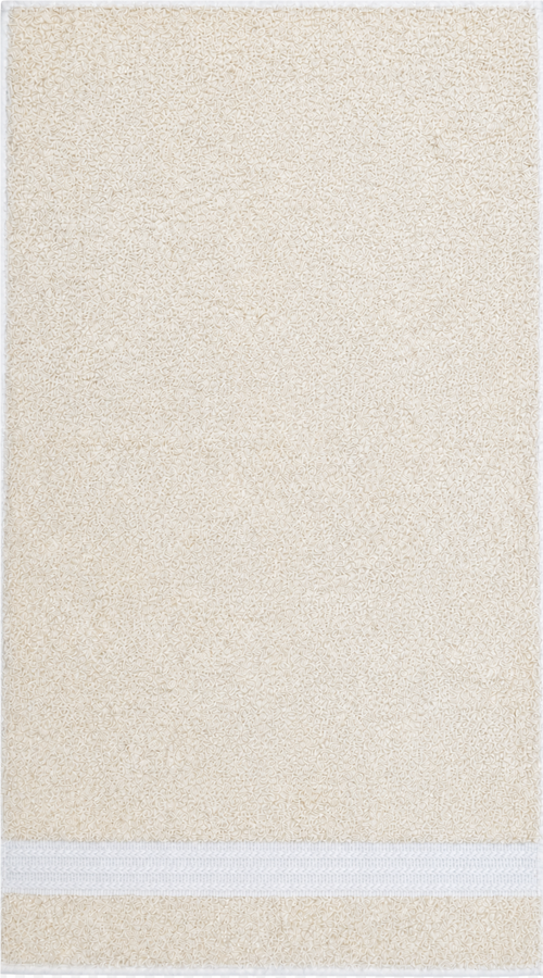 Ekru 50×90 gerçek havlu